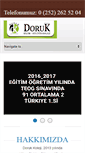 Mobile Screenshot of dorukkoleji.net